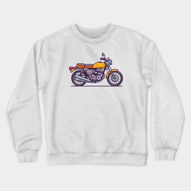 Retro Motorbike (2) Crewneck Sweatshirt by Catalyst Labs